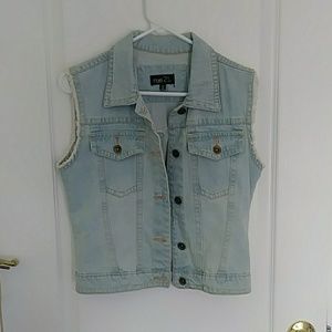 Jean Jacket Vest